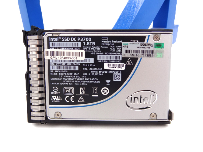 HP 765061-001 HP 1.6TB NVMe WI SSD SC