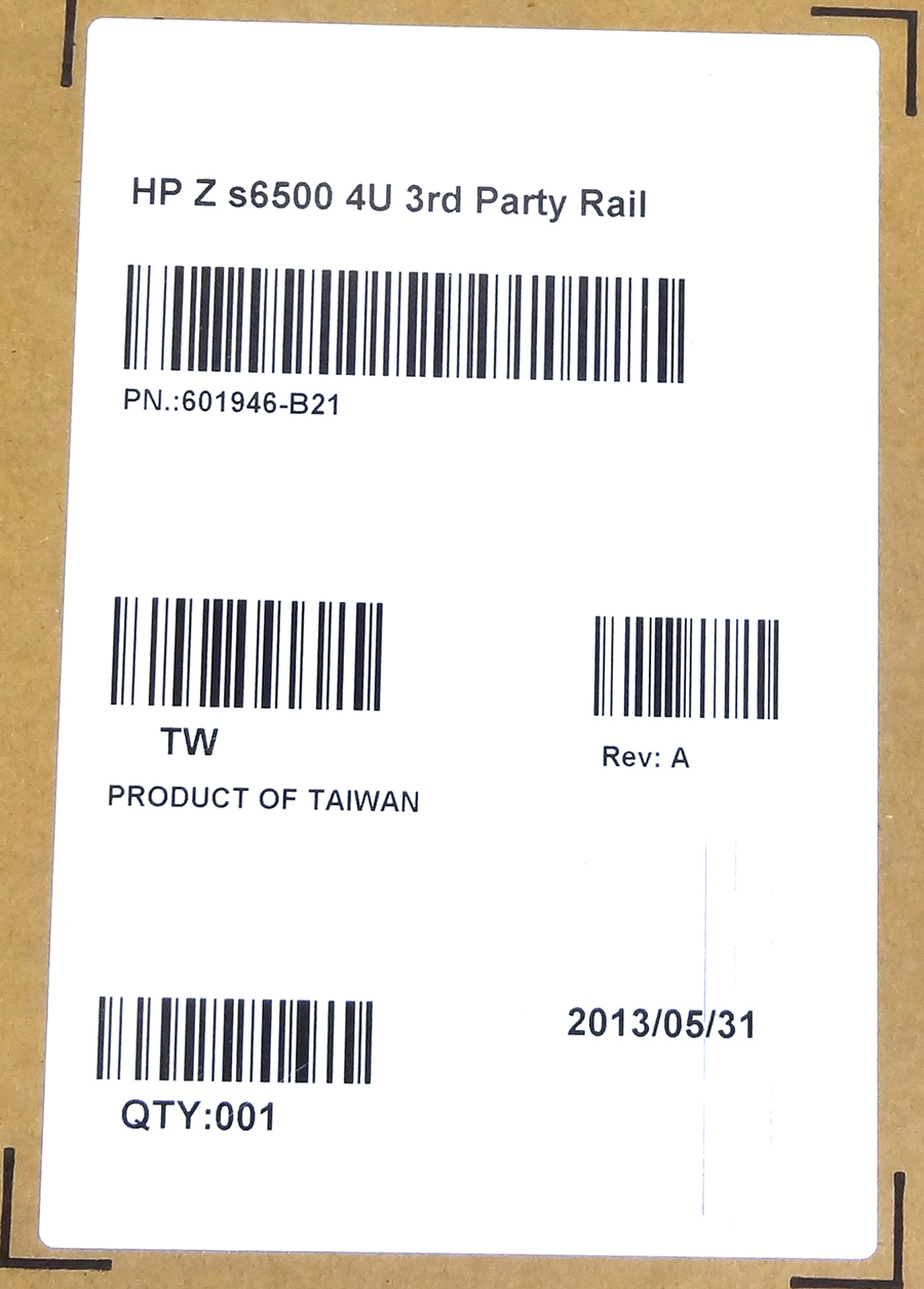 HP 601946-B21 HP S6500 4U RAIL KIT