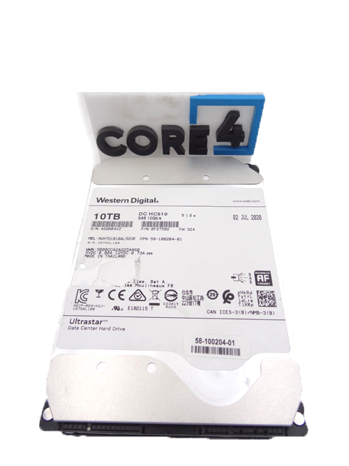 HGST HUH721010AL52C0 10TB SAS HUH721010AL52C0 12Gbs 7.2K RPM 3.5
