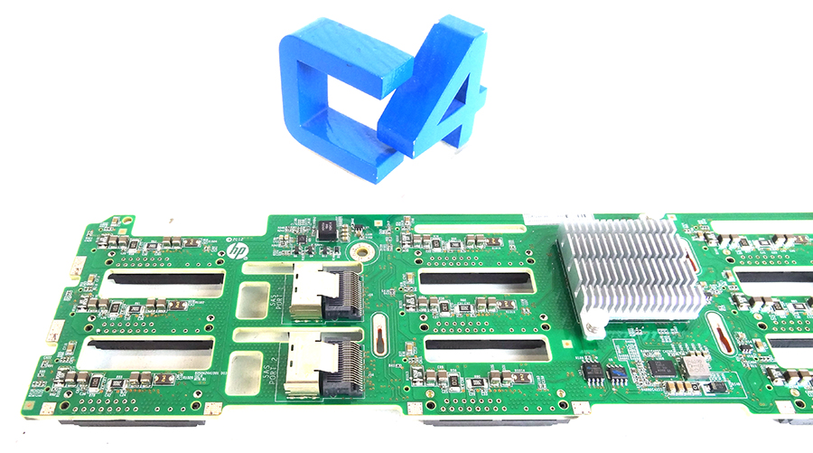 HP 647407-001 LFF HDD CAGE ASSEMBLY