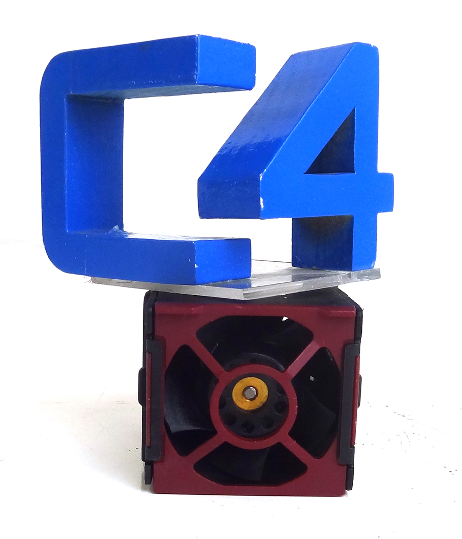 HP 667882-001 DUAL-ROTOR ENHANCED FAN ASSEMBLY FOR PROLIANT DL360 G8