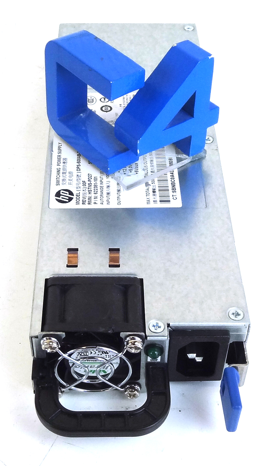 HP 622381-001 500 WATT POWER SUPPLY FOR PROLIANT DL160 G8