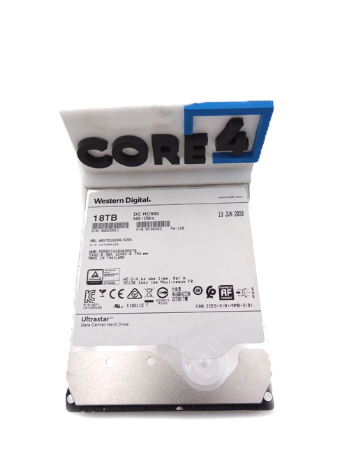 WD WUH721818AL5204 18TB 12GBPS SAS 3.5 HDD