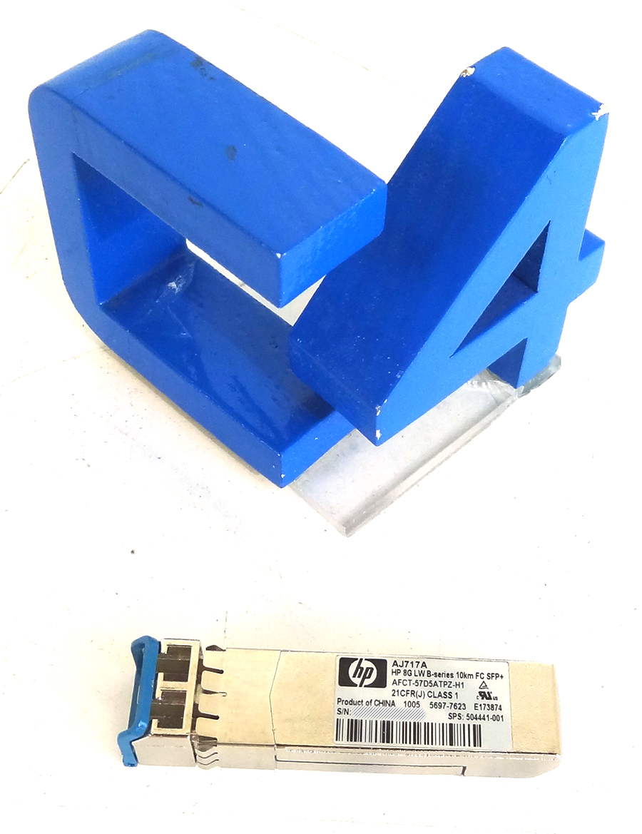 HP 504441-001 8GB LONG WAVE 10KM B-SERIES FIBRE CHANNEL 1 PACK SFP TRANSCEIVER