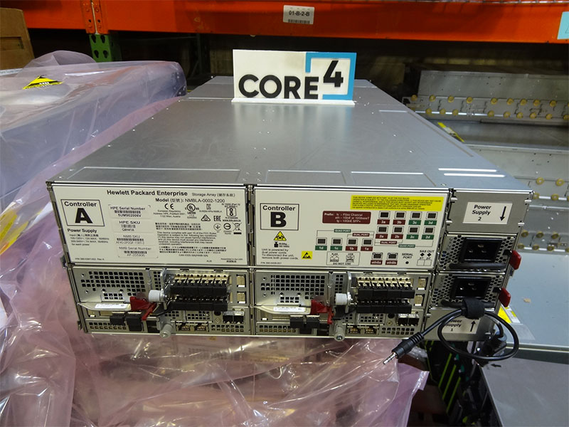 HP AF40-2P2QF-138T-2 HPE NIMBLE STORAGE AF40 ALL FLASH 138TB 24x1.92, 24x3.84