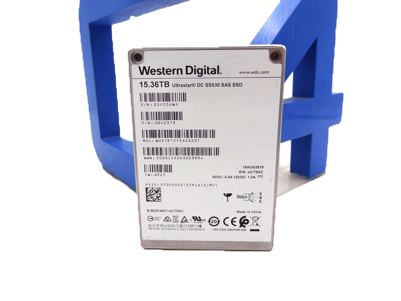 WD WUSTR1515ASS201 15.36TB SAS 12GBPS 2.5 DC SS530 SSD