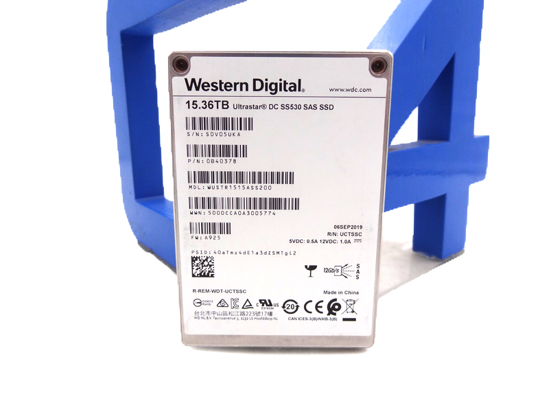 WD WUSTR1515ASS200 15.36TB SAS SS530 12GBPS 2.5 SSD  
