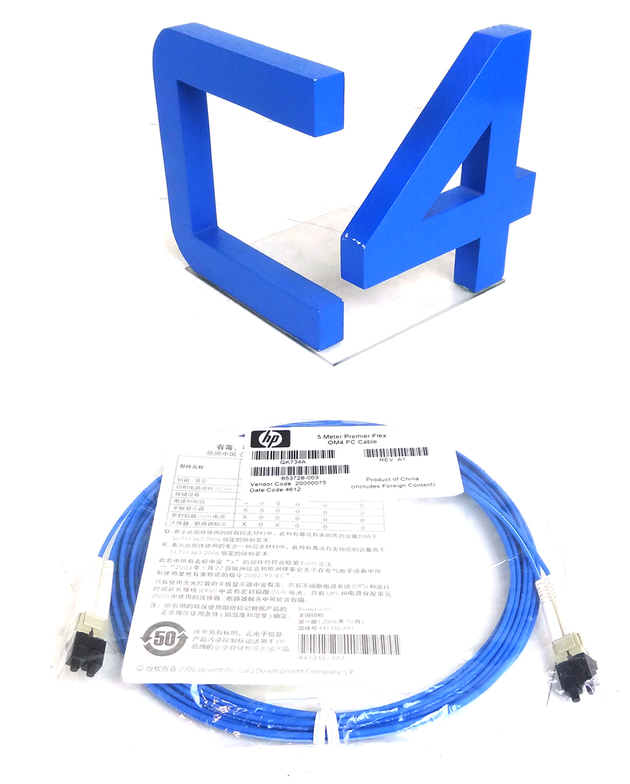 HP 653728-003 HP CABLE PREMIER FC 5 METER