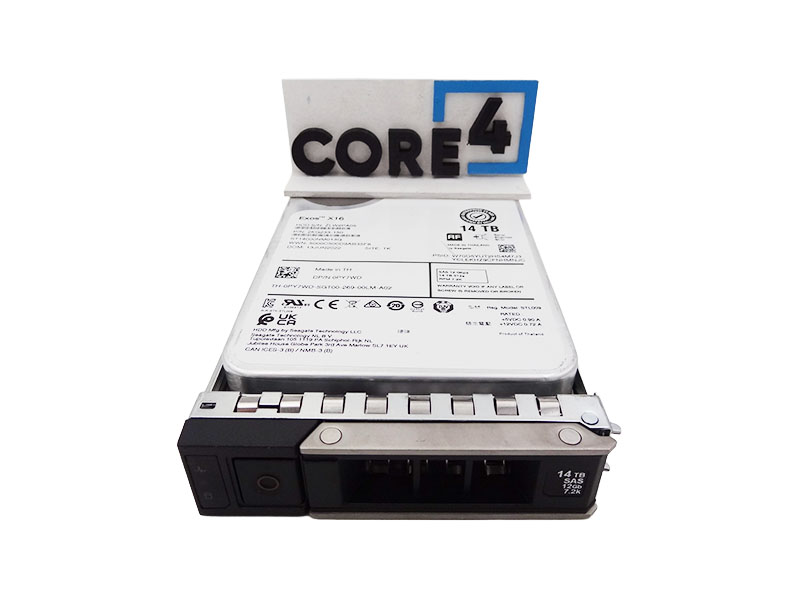 DELL PY7WD 14TB 7.2K 12G SAS 3.5in HDD ST14000NM013G