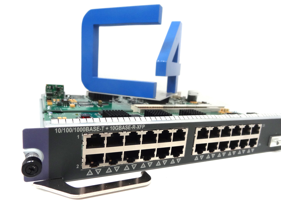 HP JD206A 24P GIG-T2P 10-GBE SFP A7500 MODULE