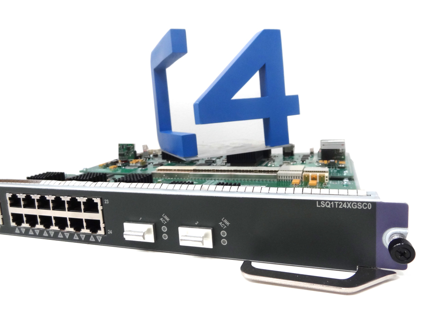 HP JD206A 24P GIG-T2P 10-GBE SFP A7500 MODULE