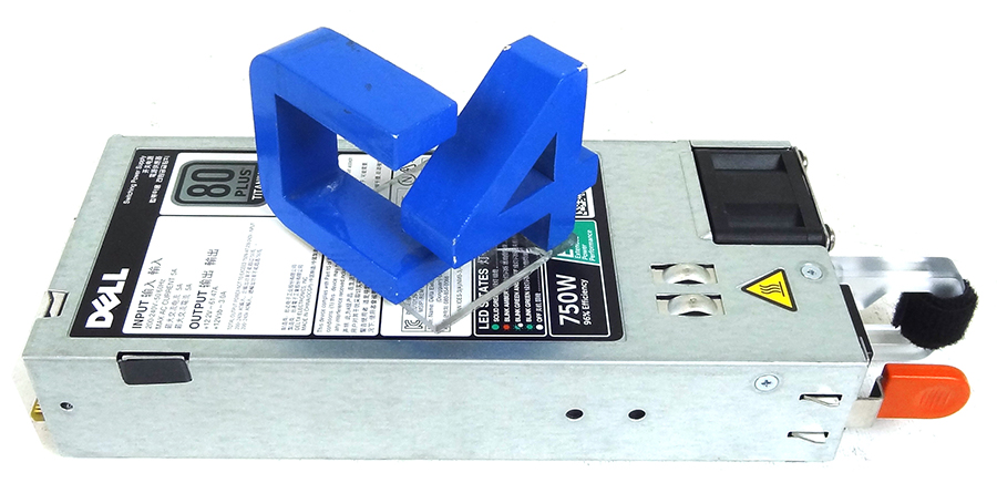 DELL KNHJV POWEREDGE R730 750W POWER SUPPLY 450-AEES 1C8RF NEW