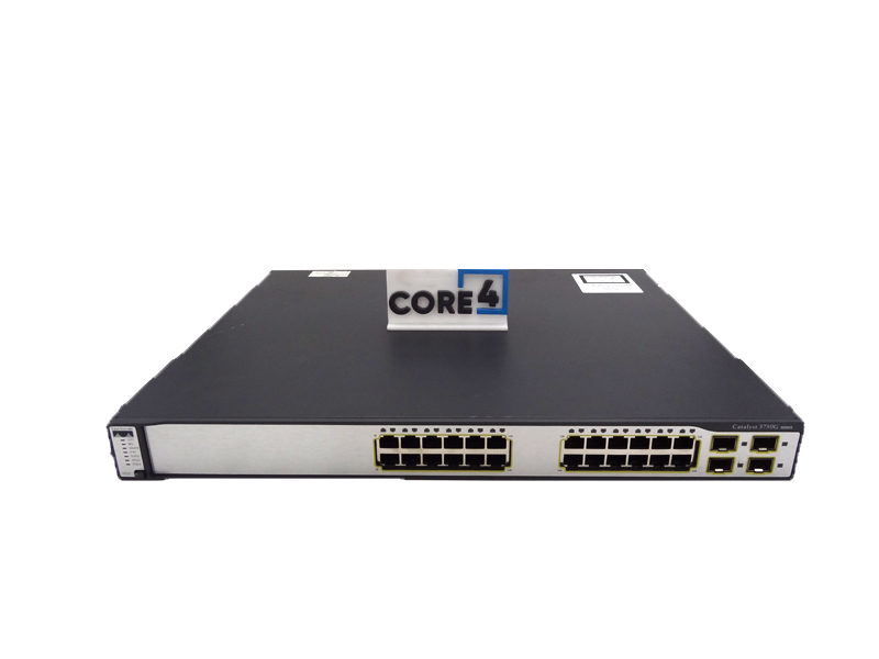 CISCO WS-C3750G-24TS-E1U Catalyst 3750 24 101001000 + 4 SF
