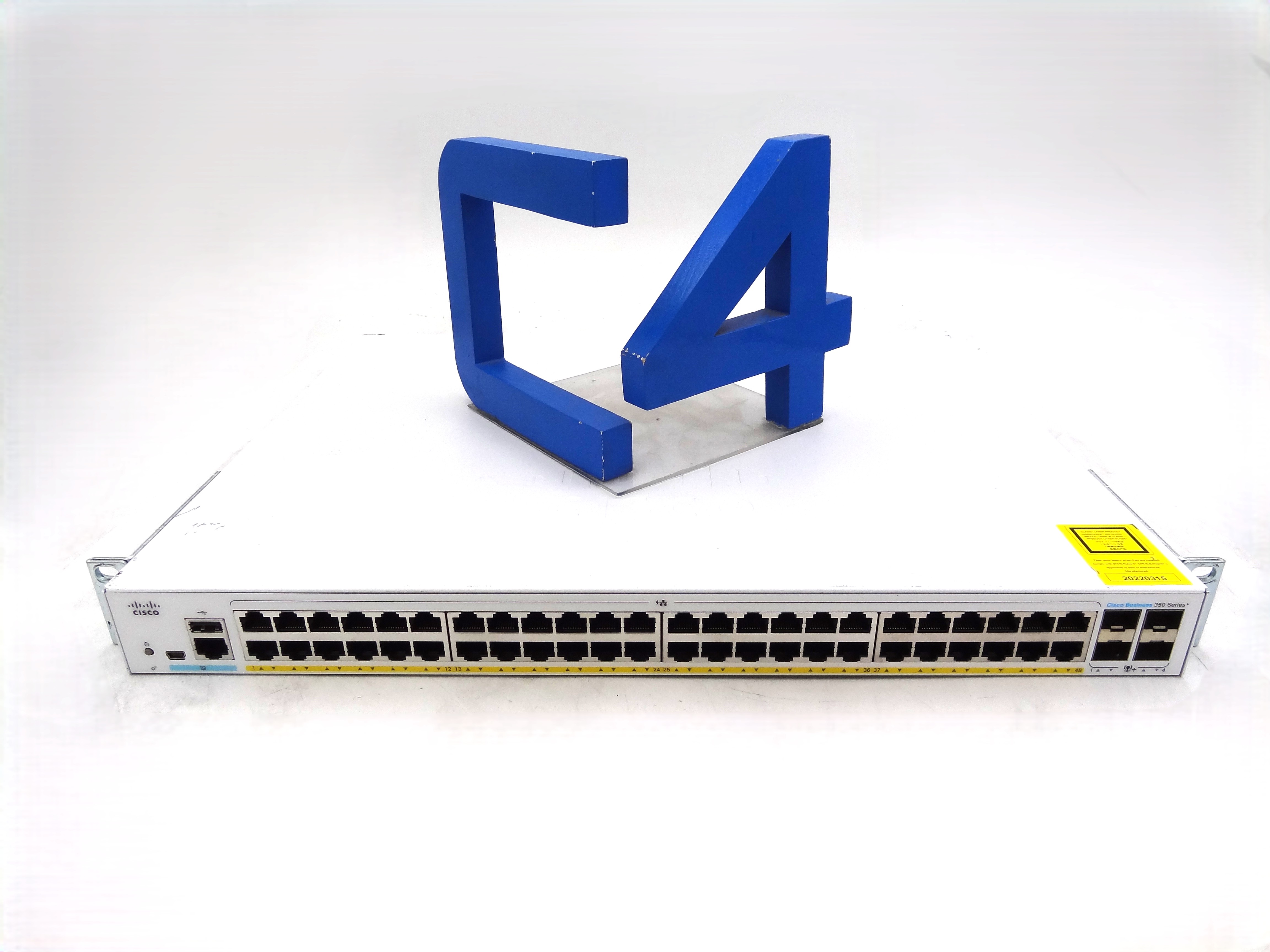 CISCO CBS350-48P-4X Cisco Business 48P Ge PoE 4x10G Sfp+ Managed Switch