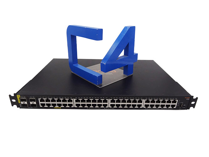 HP JL675A HPE ARUBA 6100 48G CLASS4 POE 4SFP+ 370W SWITCH