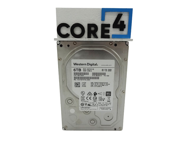 HITACHI HUS726T6TAL4204 6TB HC310 12GBPS SAS 3.5 HDD