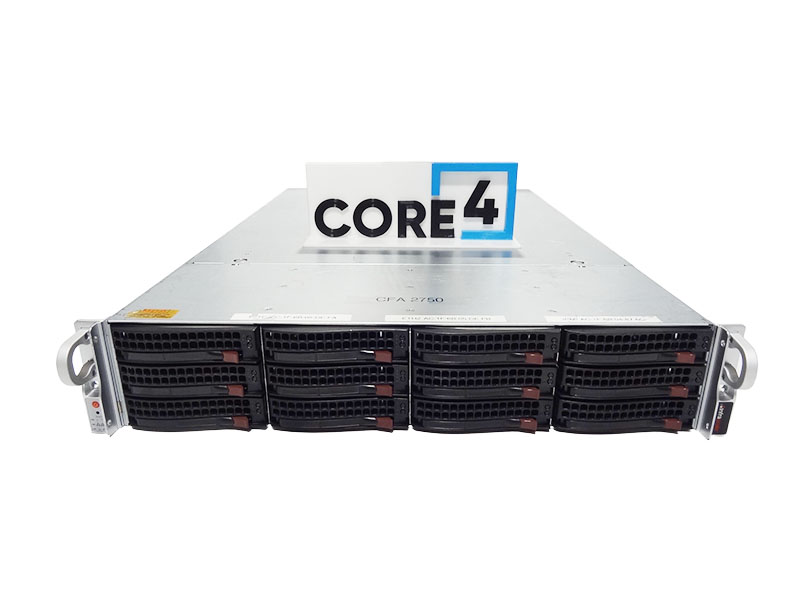 SUPERMICRO CSE-826 X10SRM-TF 2U 12x3.5 RACKMOUNT SERVER w X10SRM-TF