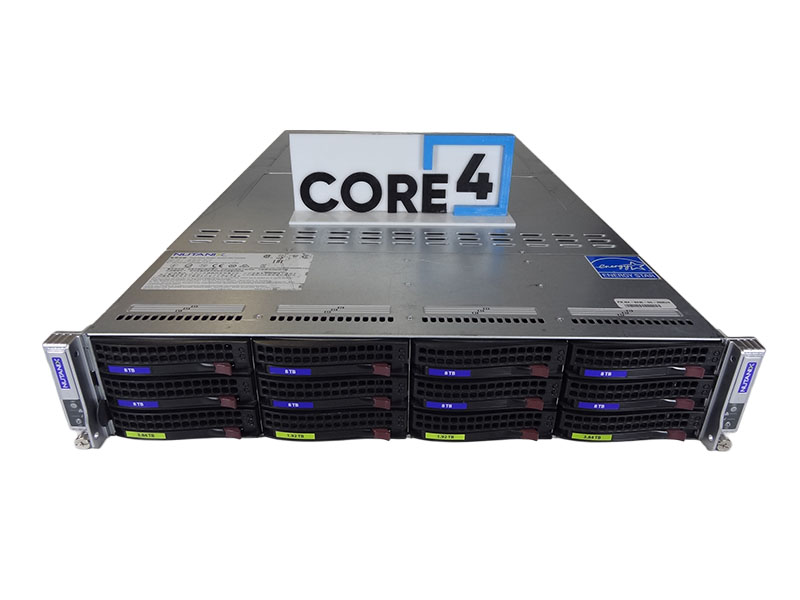 SUPERMICRO CSE-827 X10DRT-P-G5-NI22 NUTANIX 4-NODE 2U 12x3.5 CSE-827 X10DRT-P SYSTEM