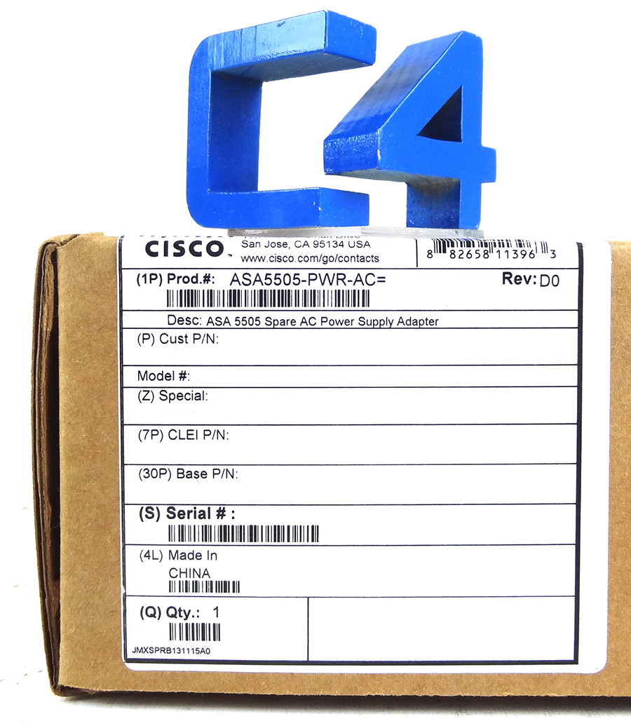 CISCO ASA5505-PWR-AC= ASA5505 - AC POWER SUPPLY