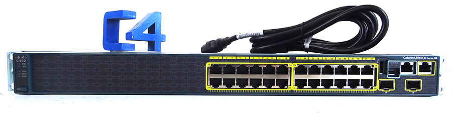 CISCO WS-C2960S-24TS-S CAT2960S 24 GIGE 2 X SFP LAN LITE