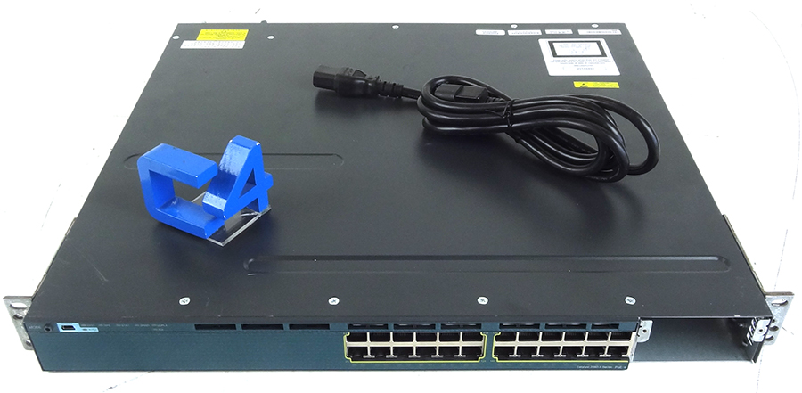 CISCO WS-C3560X-24P-S CATALYST 24PT 1000BT POE IP BASE