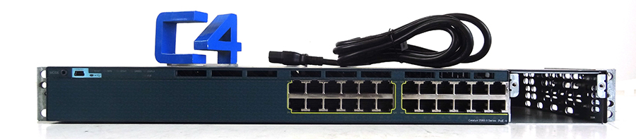 CISCO WS-C3560X-24P-S CATALYST 24PT 1000BT POE IP BASE