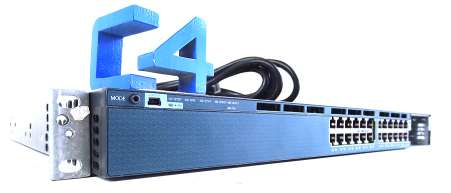 CISCO WS-C3560X-24P-S CATALYST 24PT 1000BT POE IP BASE