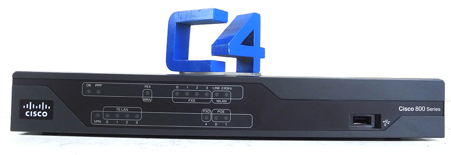 CISCO C881SRSTW-GN-A-K9 CISCO SRST881 ENET FXS - FXO SEC