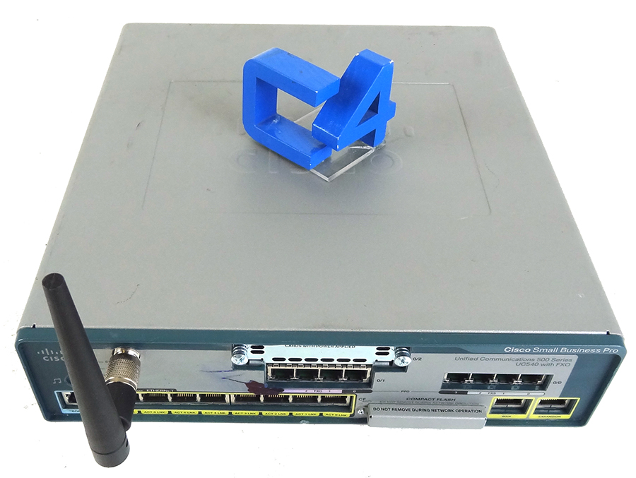 CISCO UC540W-FXO-K9 CISCO UC540W-FXO-K9 UNIFIED ROUTER
