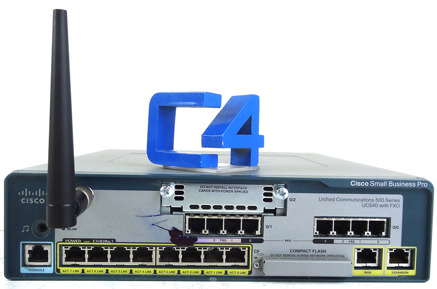 CISCO UC540W-FXO-K9 CISCO UC540W-FXO-K9 UNIFIED ROUTER
