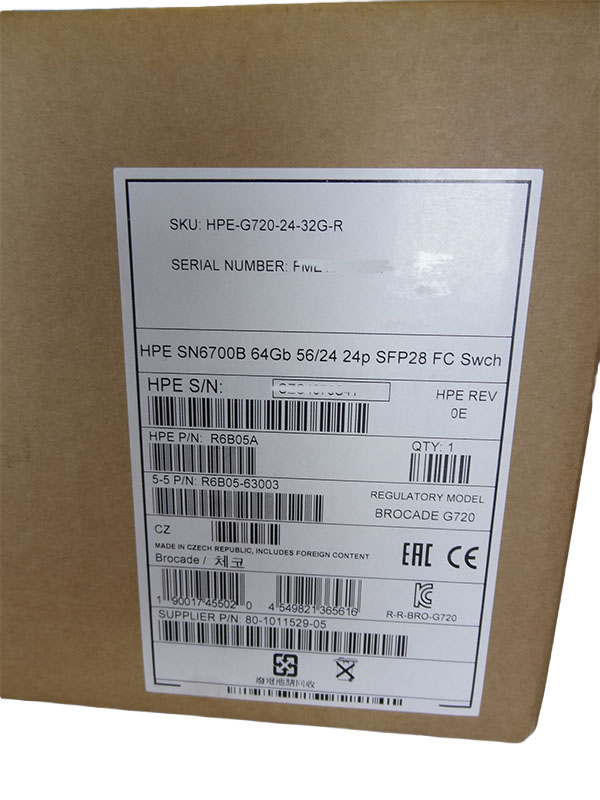HP R6B05A HPE SN6700B 64Gb 5624 24p SFP28