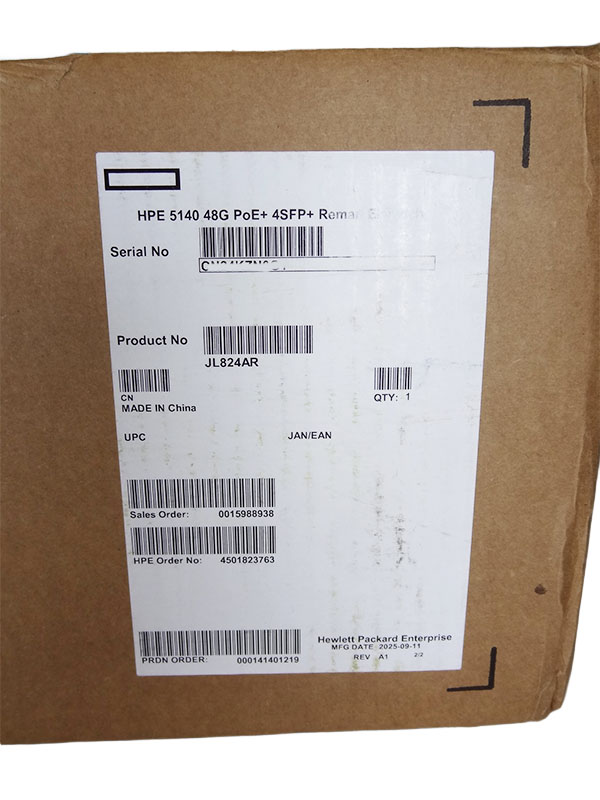 HP JL824A HPE FlexNetwork 5140 48G PoE+ 4SFP+ EI Switch