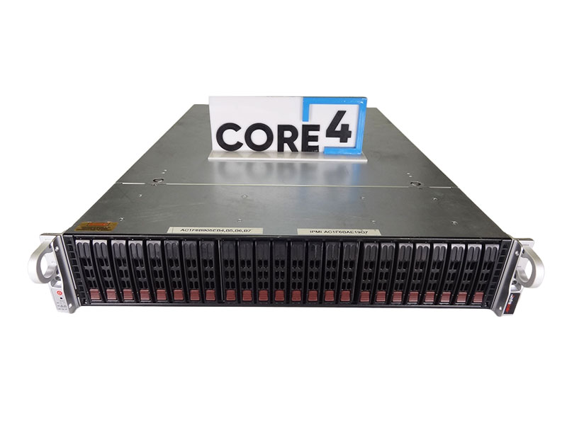 SUPERMICRO CSE-216 X10DRI-LN4 2U 24x2.5 E5 V3V4 STORAGE SERVER