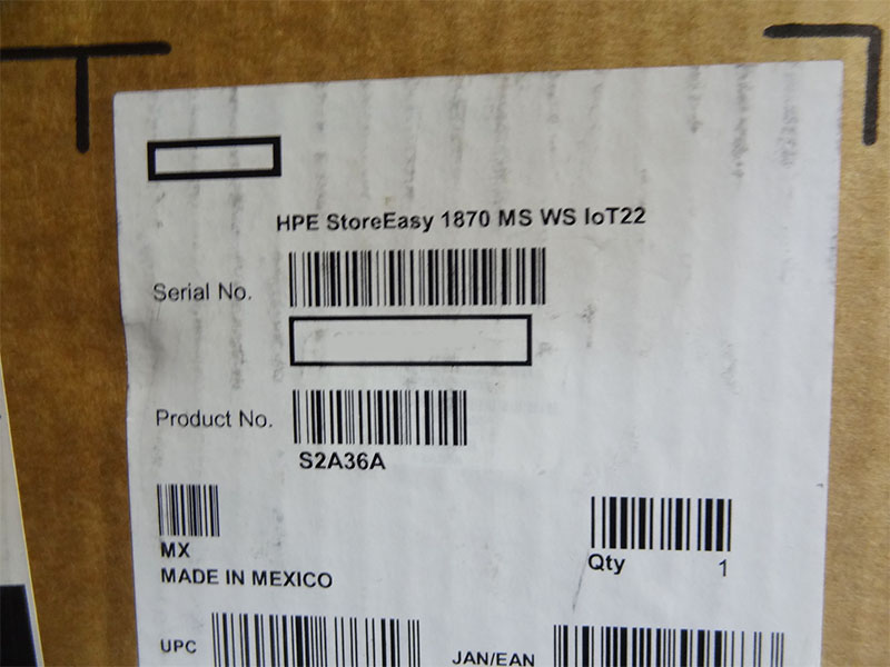 HP S2A32A HPE StoreEasy 1670 MS WS IoT22