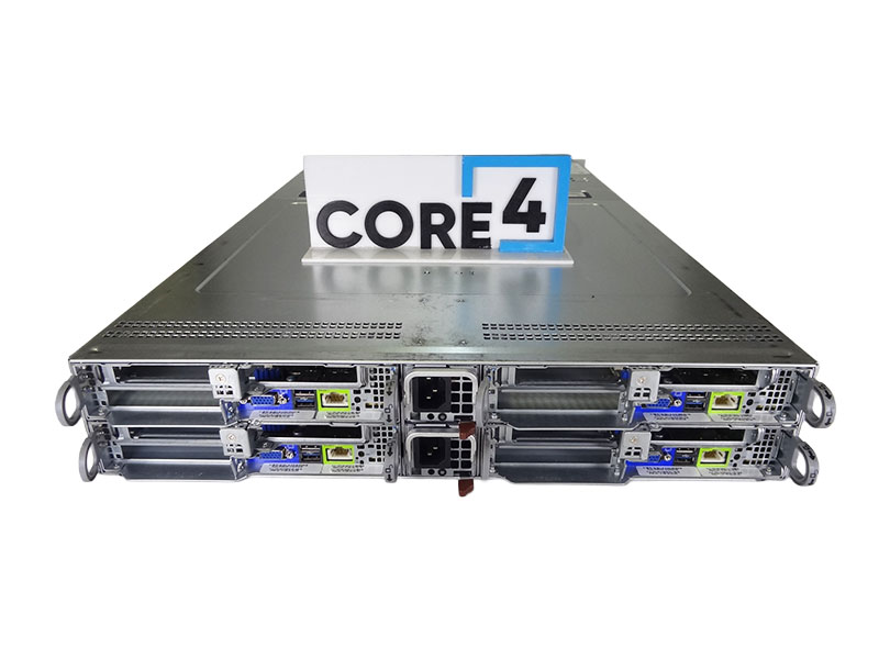 SUPERMICRO CSE-827B X10DRT-B+ RUBRIK 2U 4x X10DRT-B+ 4x S3008L-L8E 12x3.5 System