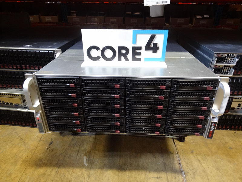 SUPERMICRO 847E2C-R1K28JBOD 4U 44BAY 3.5 SAS3 JBOD w DUAL PSU