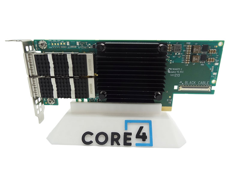 MELLANOX MCX653106A-ECAT MELLANOX ConnectX-6 VPI Adapter Card Dual Port HDR200GbE