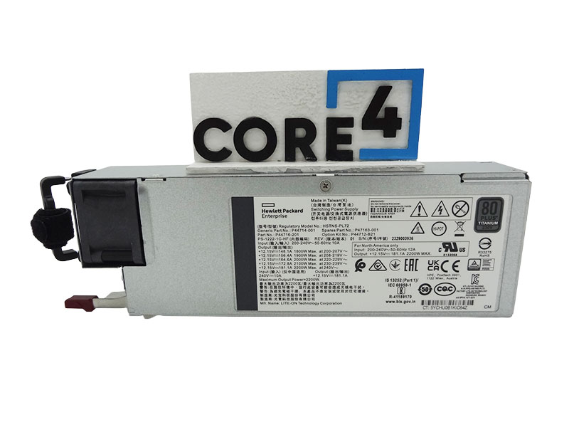 HP P44714-001 1800W2200W Power Supply Titanium