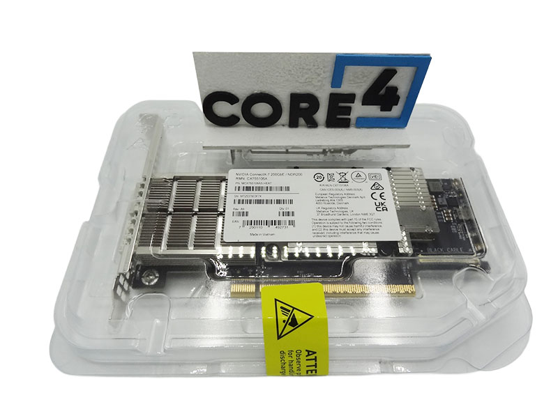 MELLANOX MCX755106AS-HEAT NVIDIA ConnectX-7 DP 200G PCIE5.0 NIC