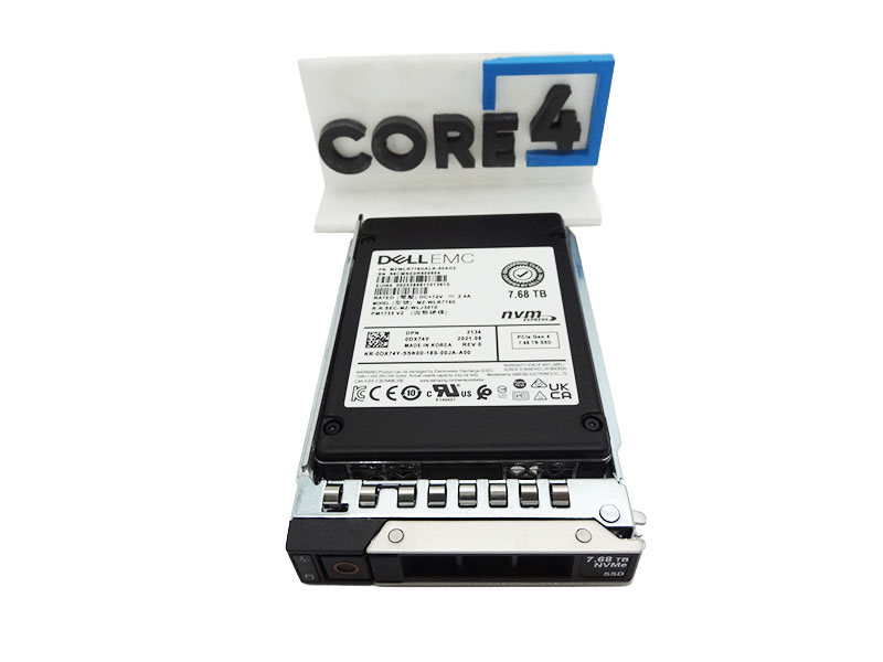 DELL DX74Y 7.68TB NVMe Gen 4 Read Intensive TLC SFF SSD PM1733 v2