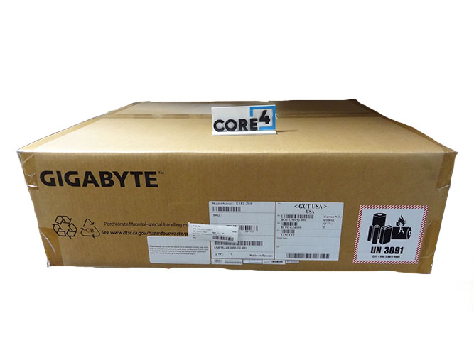 GIGABYTE E152-ZE0 1U 1x EPYC 70027003 2x2.5 NVME 2x SS GPUs SERVER