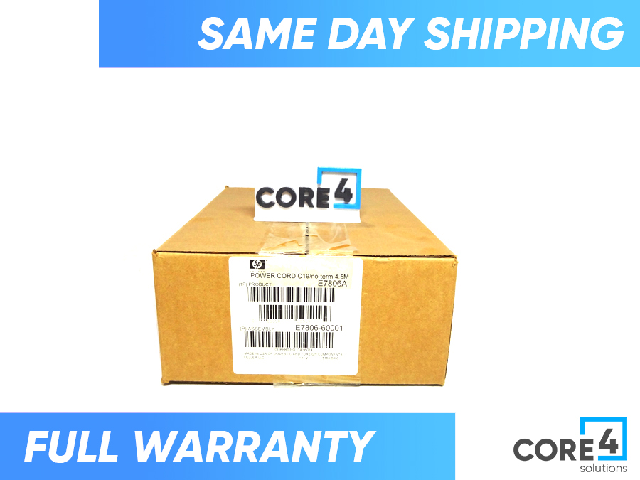 HP E7806A RACK POWER CABLE 4.5M - 8120-6895, E7806-60001 - New Bulk