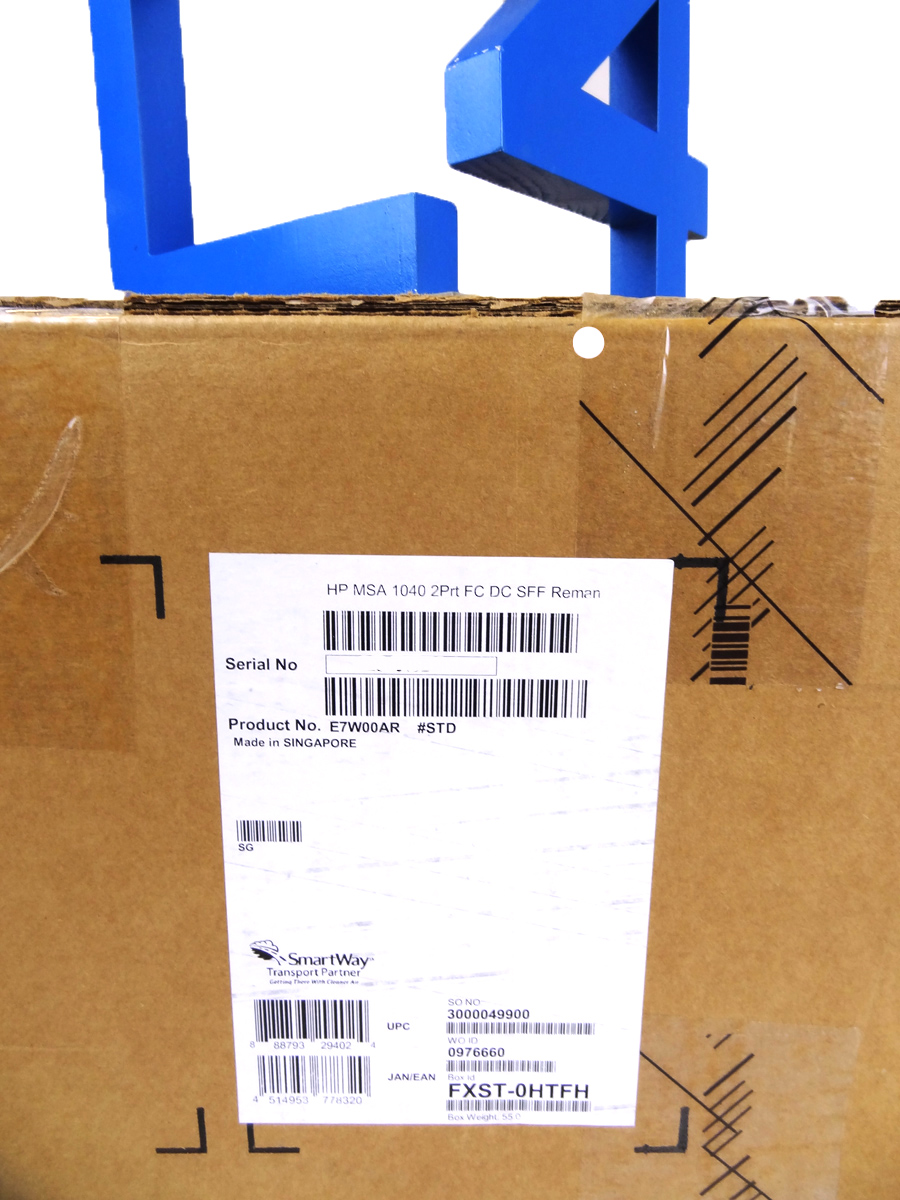 HP E7W00A MSA 1040 2PRT FC DC SFF SAN STORAGE - SEALED HP RENEW