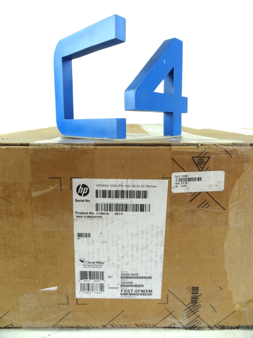 HP E7W03A HP- MSA 1040 2-PORT 10G ISCSI DUAL CONTROLLER LFF STORAGE