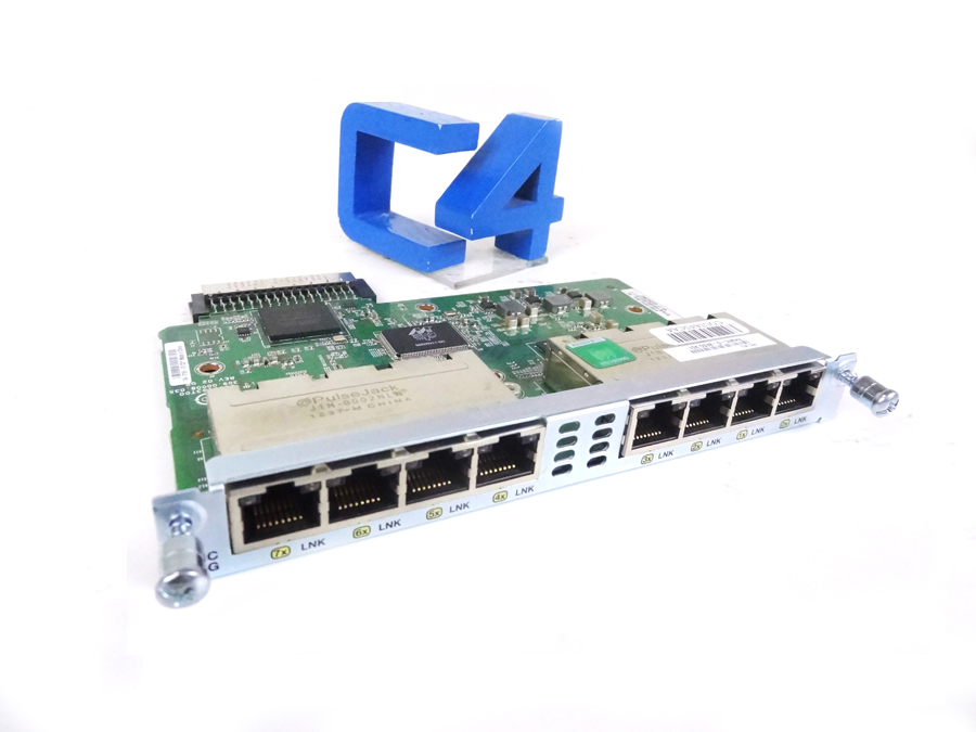 CISCO EHWIC-D-8ESG EIGHT PORT 10/100/1000 ETHERNET SW
