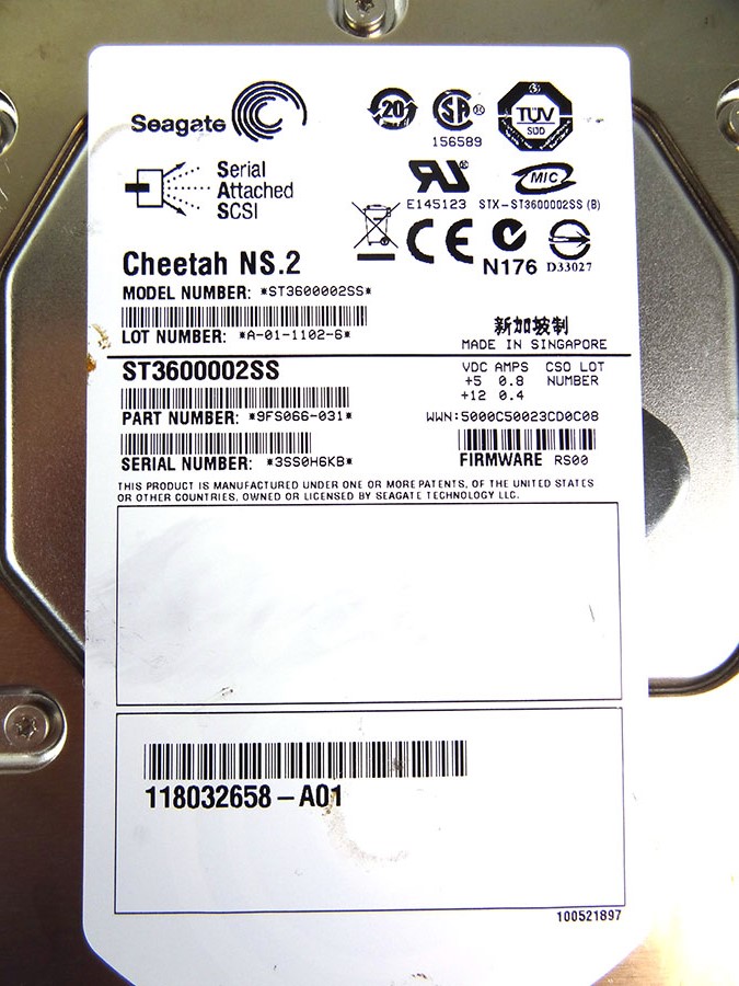 EMC 005048960 600GB 10K SAS 3.5 6G AX4-5 HDD