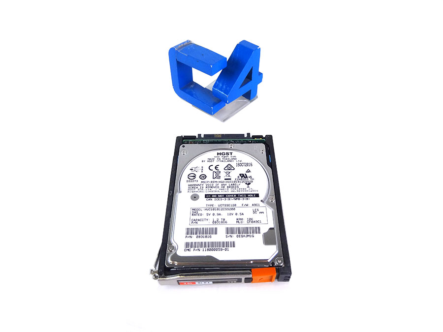 EMC V4-2S10-012 1.2TB 10K SAS 2.5 6G VNX54/56/5800 - 005050828