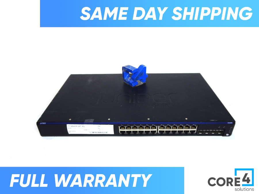 JUNIPER EX2200-24T-4G 24PT GE + 4PT SFP SWITCH