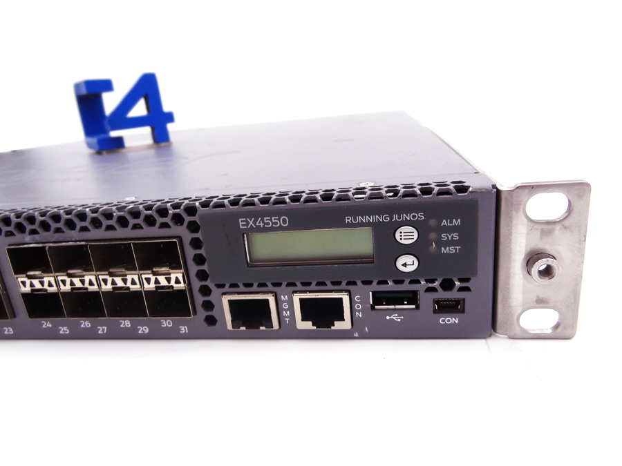 JUNIPER EX4550-32F-AFI EX4550 32-PORT 1/10G SFP+ CPNT SWITCH