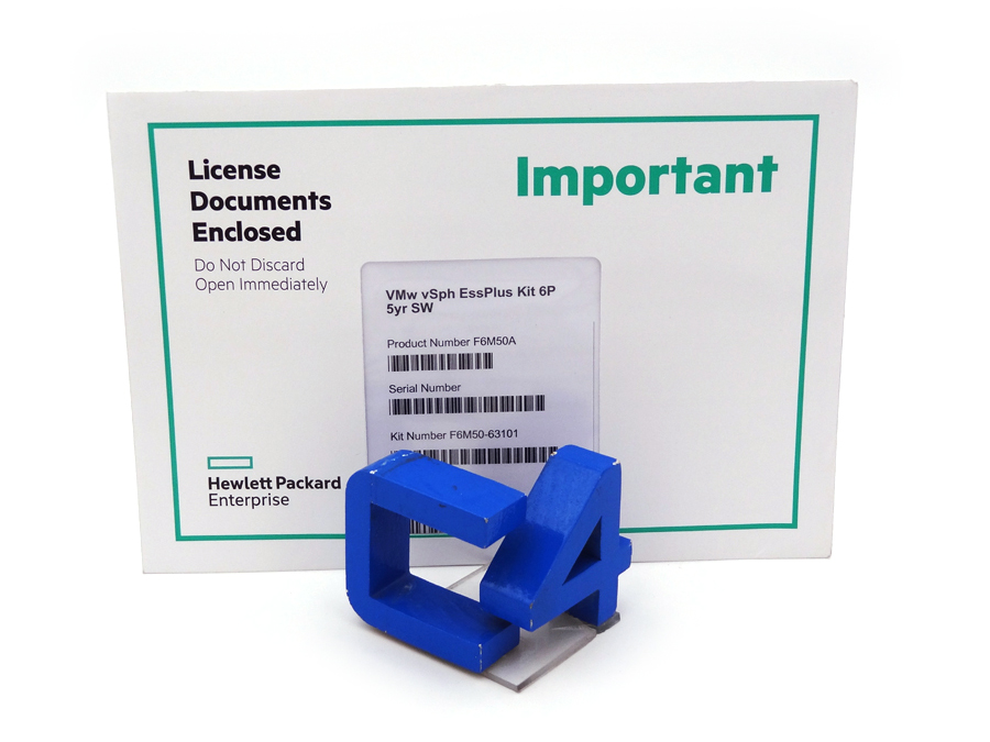 HP F6M50A VMW VSPH ESSPLUS 5YR E-LTU *New Bulk*